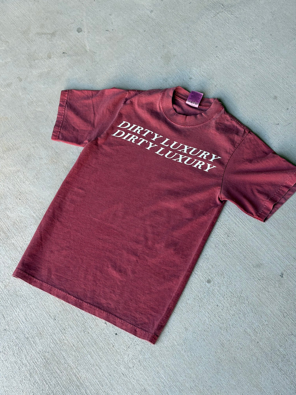 Dark Cherry OG Dirty Luxury Tee